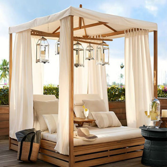 Outdoor Sea Beach Patio Furniture Swimming Pool Side Chaise Lounge Sun