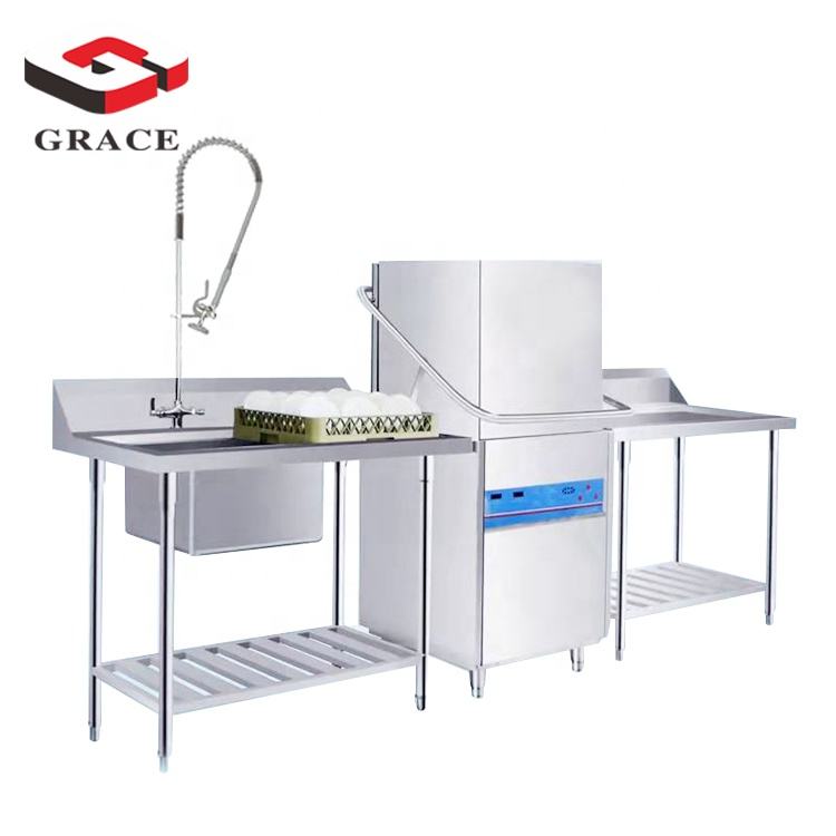 304 Stainless Steel Commercial Dishwasher Hood Type Automatic Dish Washer For Sale Afrimart Online
