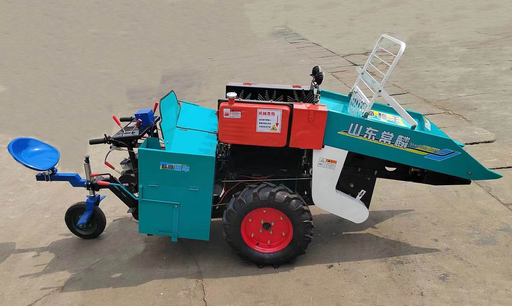 Agricultural Machinery Automatic Corn Harvester Wheat Cutter Machine