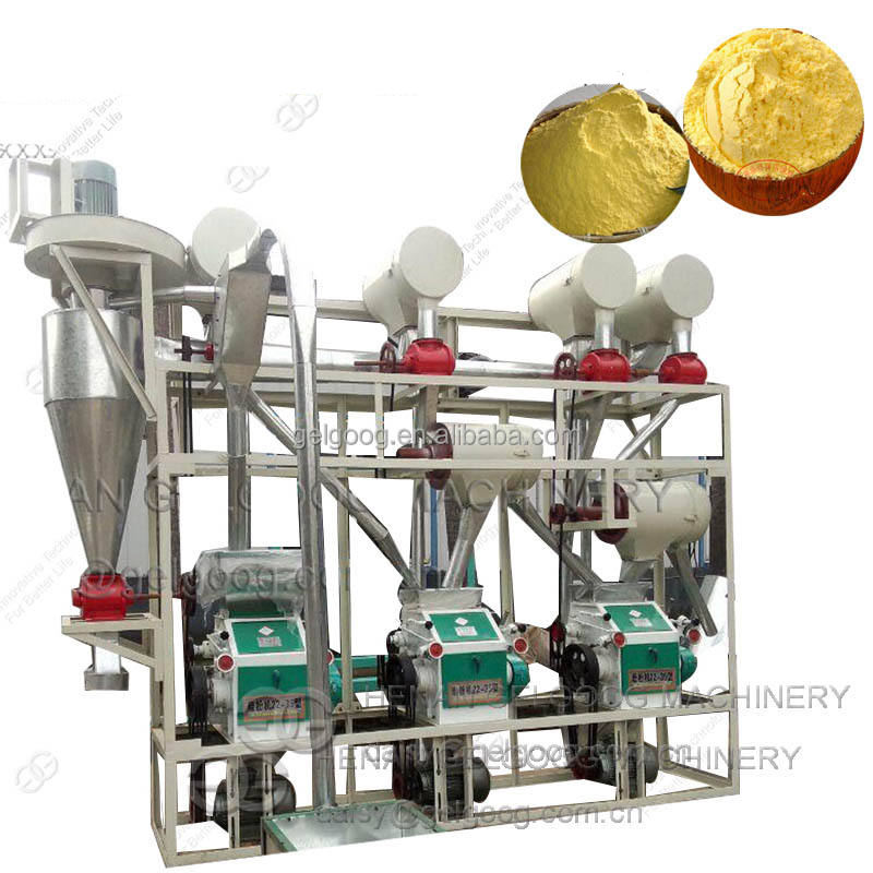 Commercial 5 Ton Corn Maize Grinding Machine Maize Milling Machine