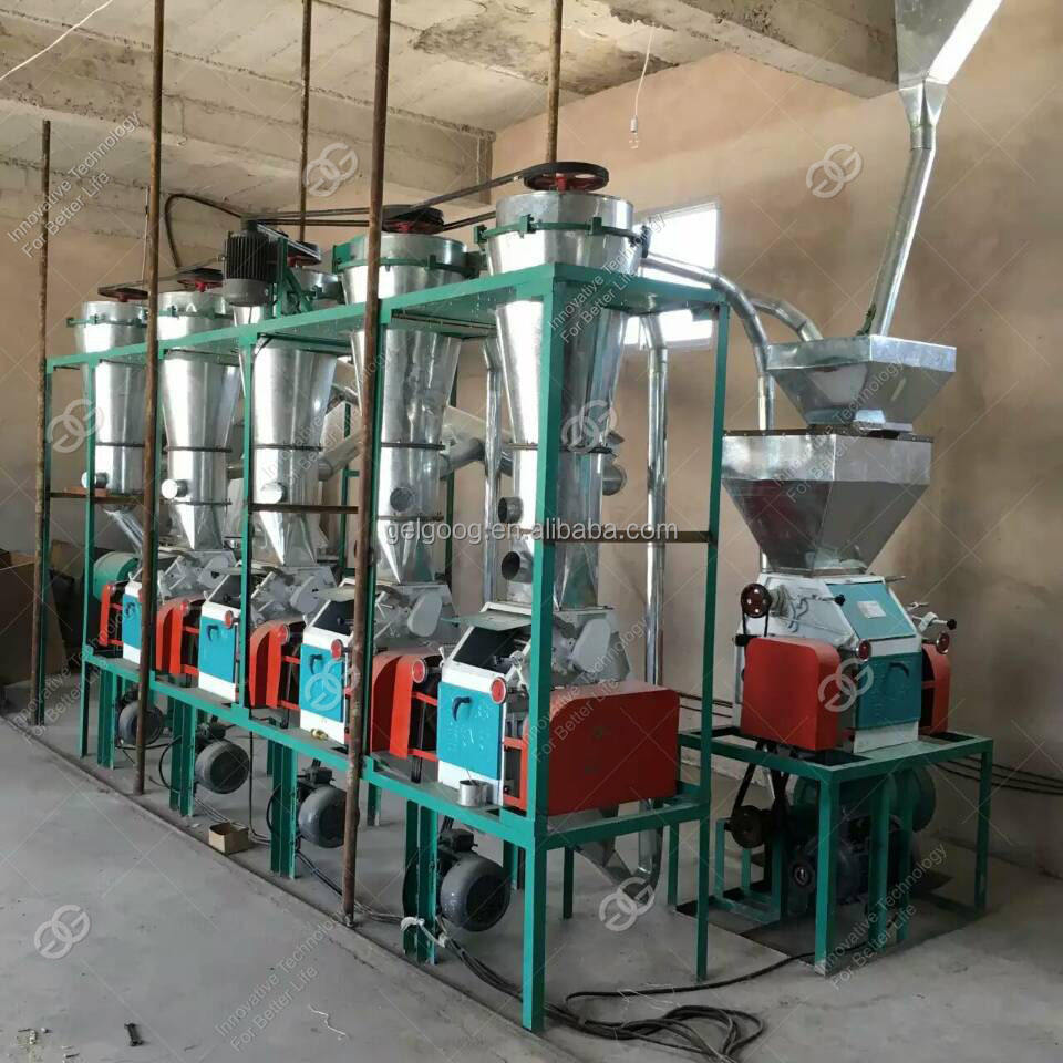 Commercial 5 Ton Corn Maize Grinding Machine Maize Milling Machine