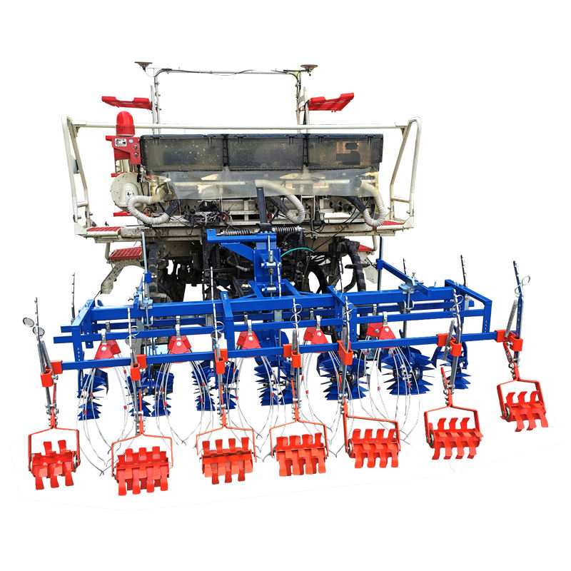 Perfect 6 Rows Rice Paddy Weeder Machine With Chalion High Quality