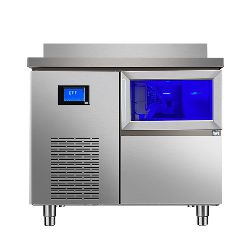 Commercial 70kg/24h Countertop Ice Maker Machine Under Counter Ice Cube