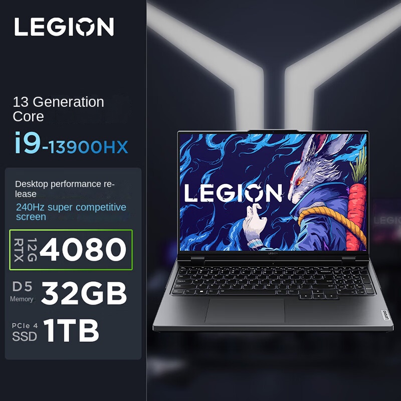 New Lenovo Legion Y9000P 2023 E-sports Gaming Laptop 13th Intel i9 ...