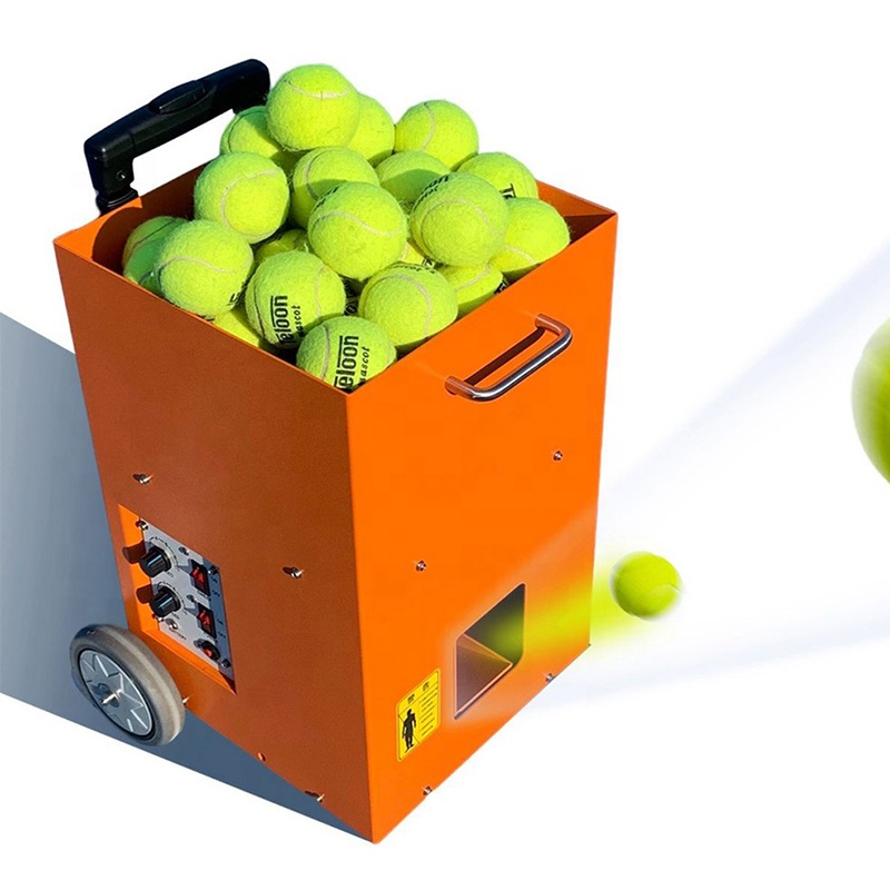 Educational Service Robot Tennis Serve Machine Smart Auto Tennis ball