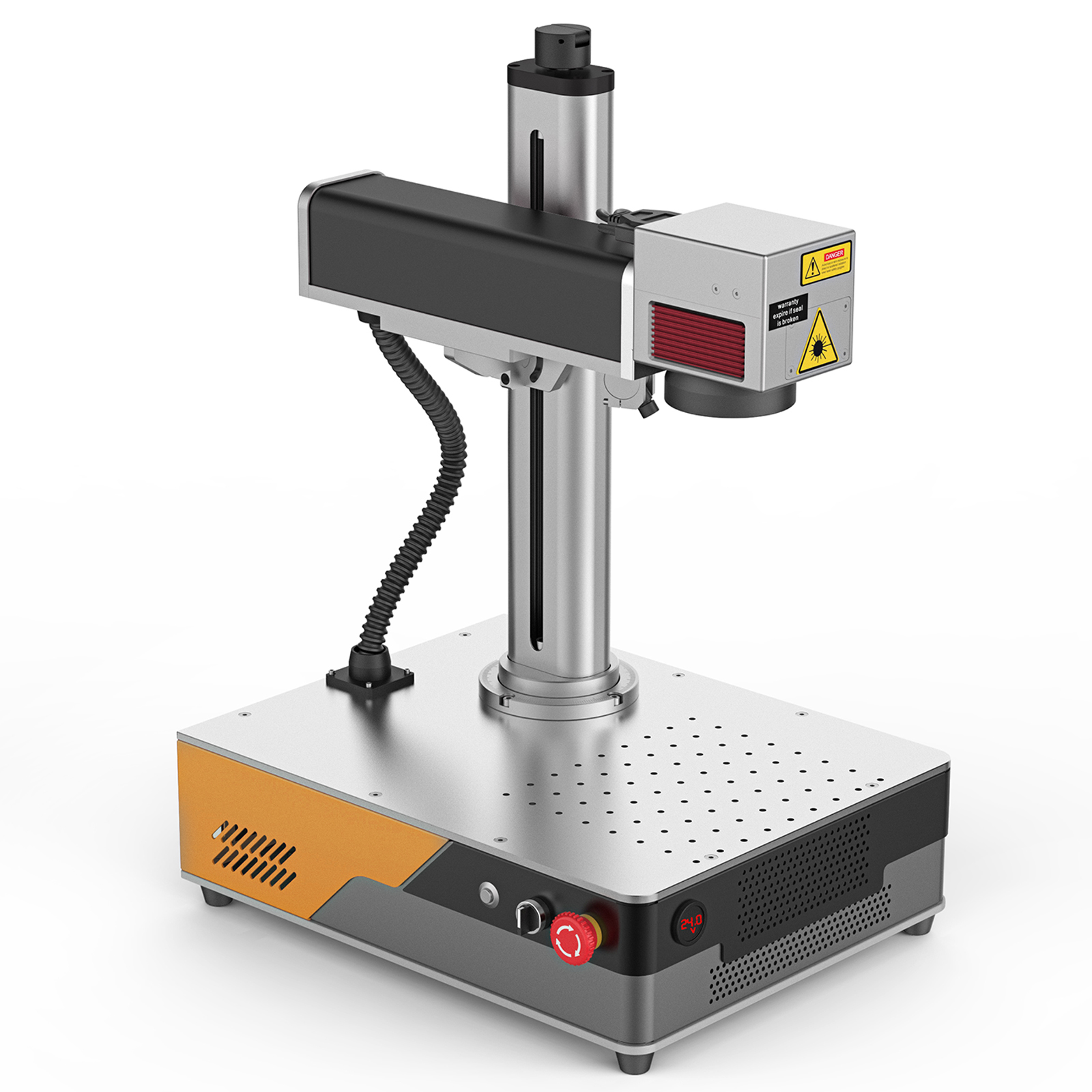 mopa jpt Fiber Metal Engraving Machine Color Marking Laser Engraving