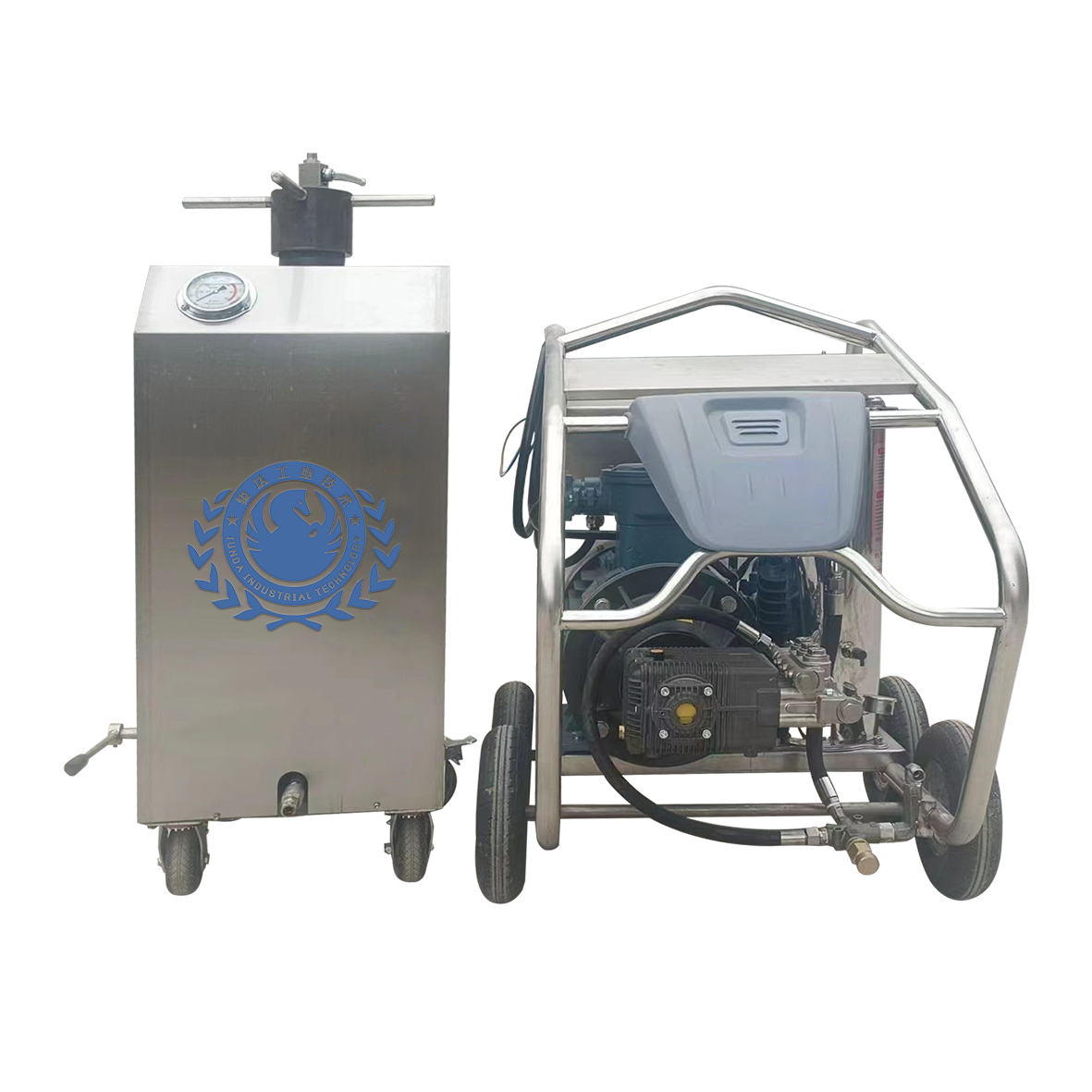 JD Portable Water Jet Cutting Machine Cutting Round Steel Special