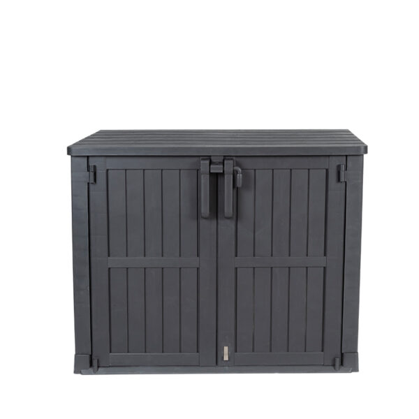 Outdoor Patio Lockable Storage Cabinet With Waterproof Balcony Storage ...