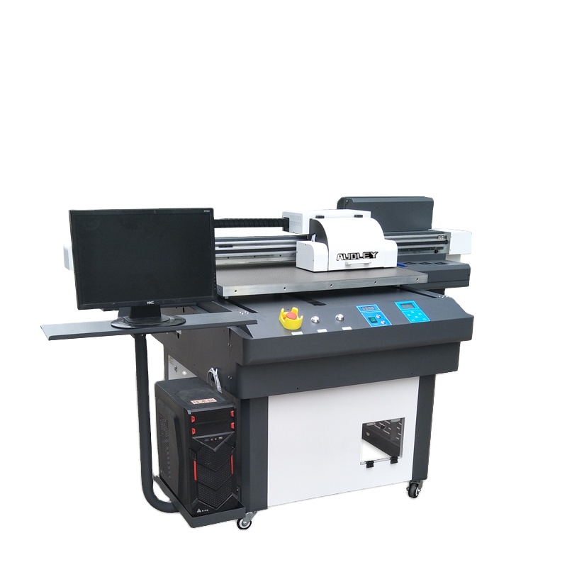 AUDLEY 90*60cm uv flatbed printer 6090 9060 with three head XP600