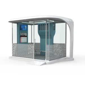 New design Advertising Equipment Light Box Solar Bus Stop