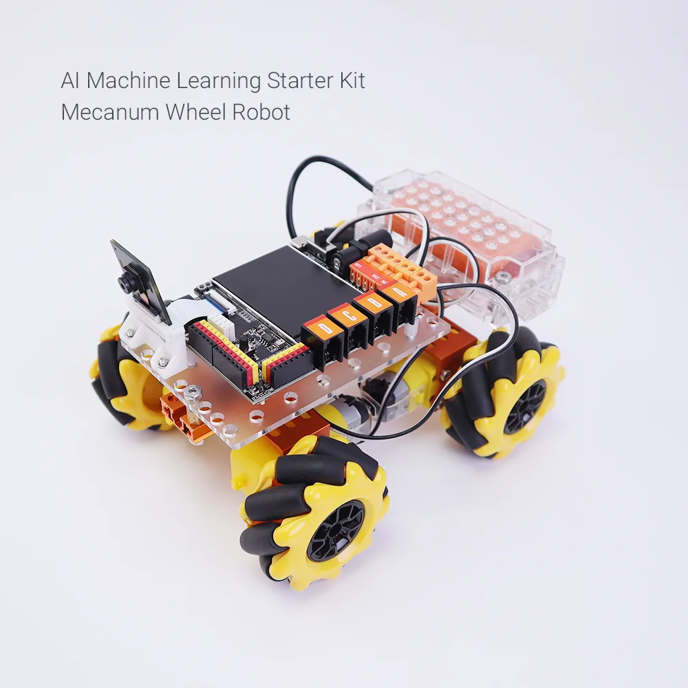 Weeemake Metal 4WD Mecanum Wheel Ai Machine Learning K210 Developer Kit ...