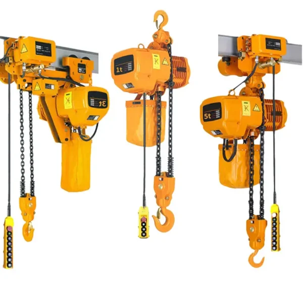 Electric Chain Hoist 1 Ton Crane Hoist 5 Ton Electric Swing Stage Chain Hoist With Hook